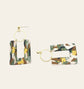 Georgie earrings - Multi Coloured with Gold
